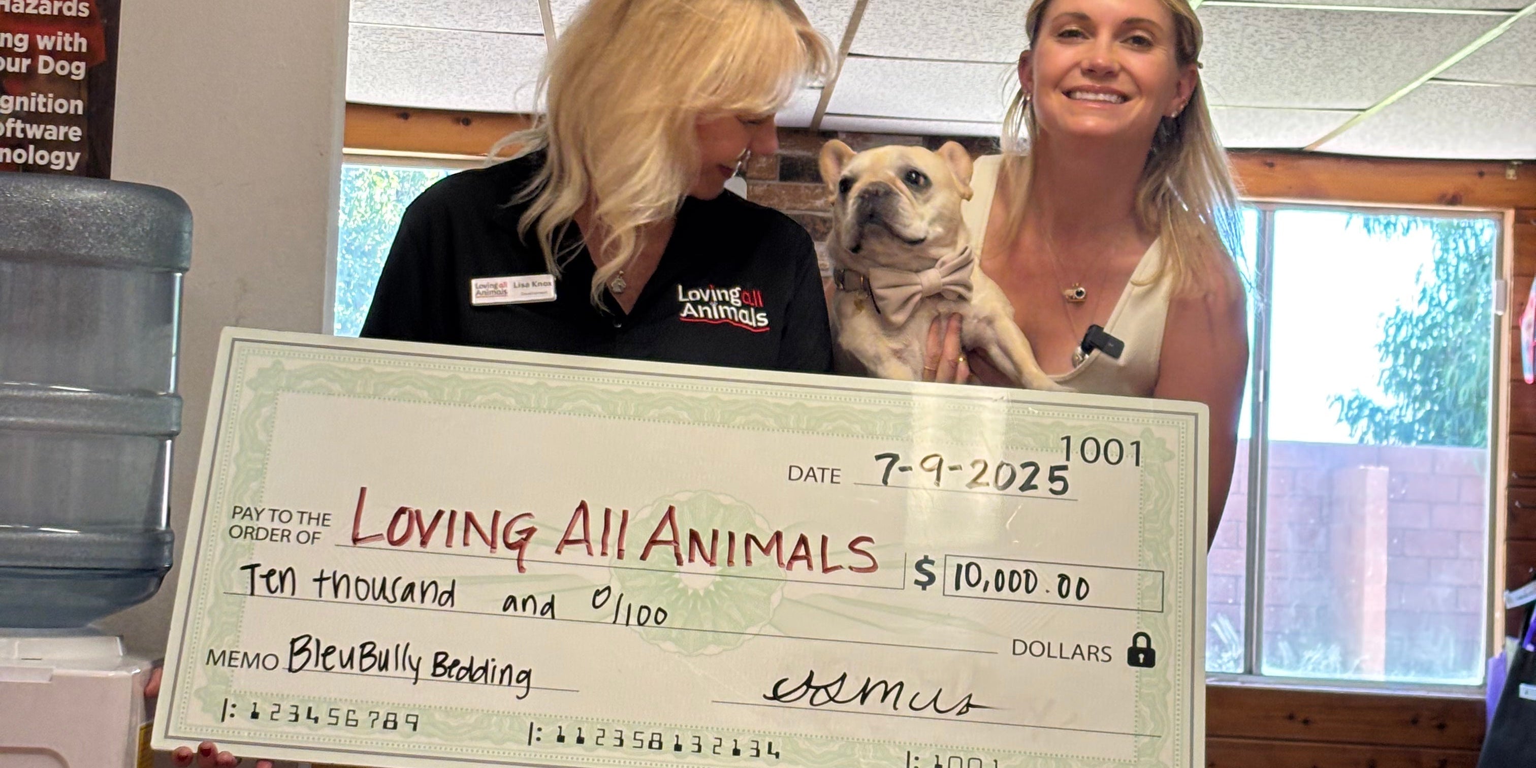 An Update on Our First Donation to Loving All Animals