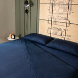 Jersey Knit Duvet Cover in Deep Sleep