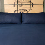 Jersey Knit Pillowcase Set in Deep Sleep