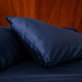 Sateen Pillowcase Set in Deep Sleep