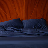 Sateen Pillowcase Set in Deep Sleep