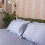 Sateen Sheet Set in Dream Blue