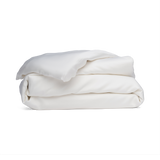 Sateen Duvet Cover in Ivory White