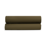 Sateen Pillowcase Set in Forest Green