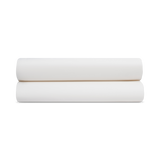Sateen Pillowcase Set in Ivory White