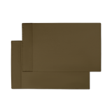 Sateen Pillowcase Set in Forest Green