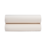 Jersey Knit Sham Set in Ivory White