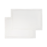 Sateen Sham Set in Ivory White